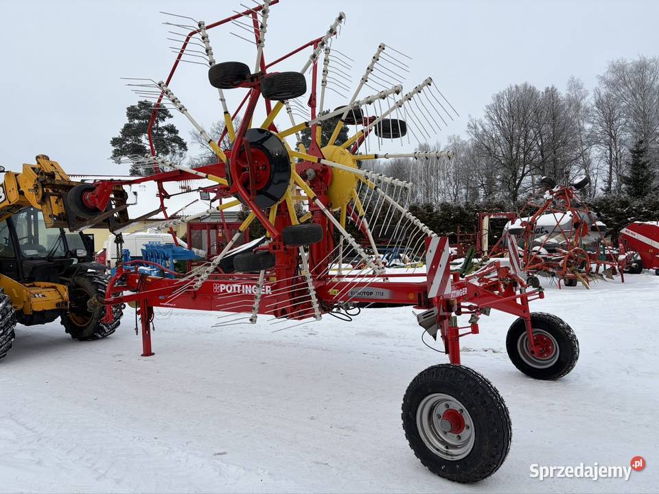 Zgrabiarka 2 karuzelowa Pottinger Euro Top 771 A Zgrabiarki i przetrząsacze Myszyniec