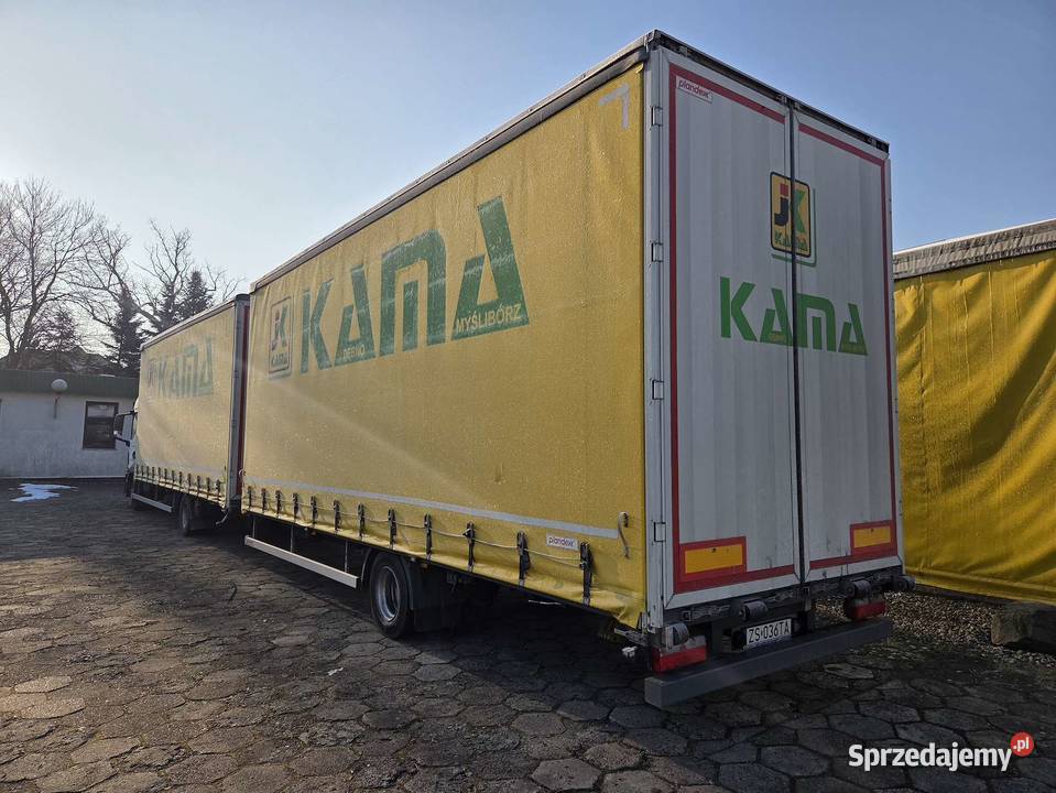 Przyczepa ciężarowa tandemowa Plandex Dębno sprzedam