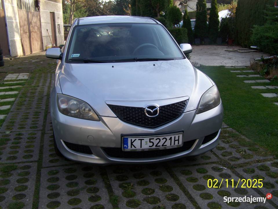 Mazda 3 14 85 klima alu okazja Hatchback Tarnów sprzedam