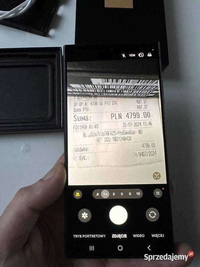 Samsung S24 Ultra 12256GB Titanium Green małopolskie Gorlice