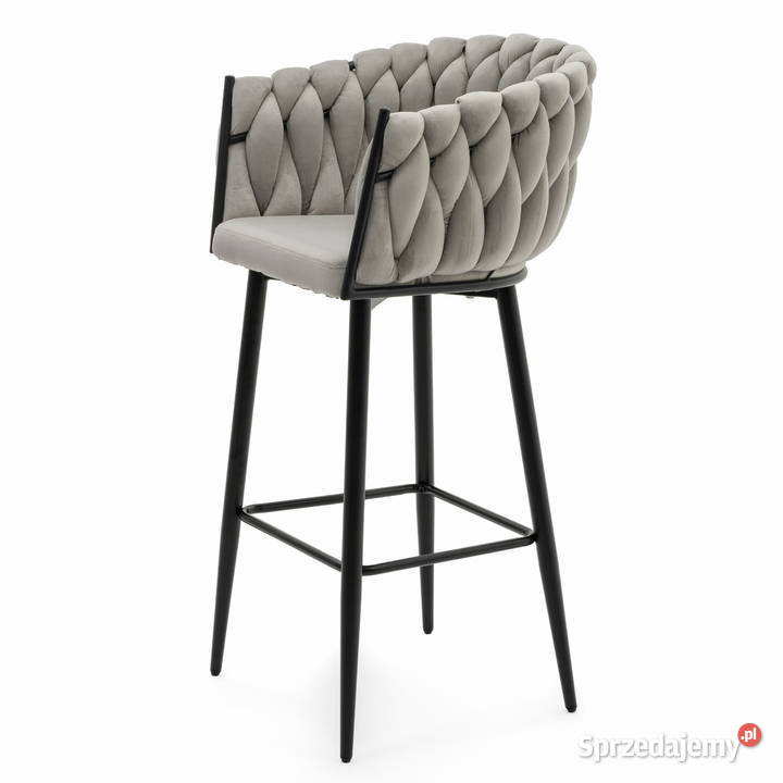 Jasnoszary Hoker Tapicerowany Latina Wysyłka 24H Tarchały Małe