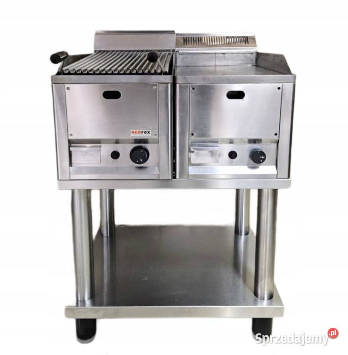 Podwójny grill gazowy RedFox podstawa