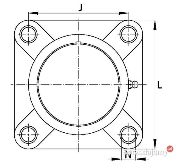 Łożysko z obudową z tworzywa sztucznego KLF małopolskie Kamionna