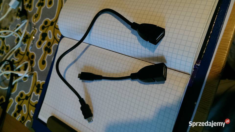 Przewód Host USB żeński micro USB męski 12 27 2 Tychy sprzedam