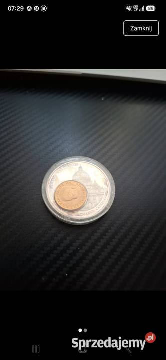 Medal pamiątkowy watykan moneta opolskie Głogówek