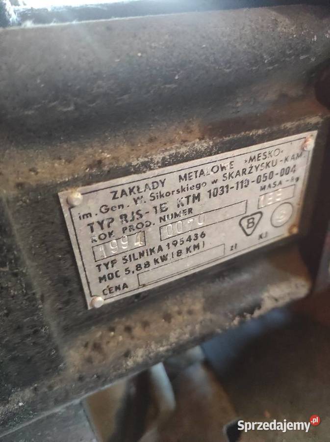 JRS Mesko traktorek jednoosiowy Sucha Beskidzka