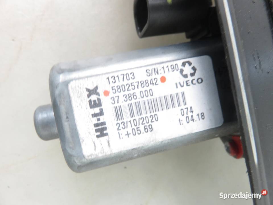 PODNOŚNIK SZYBY LEWY PRZEDNI IVECO DAILY VI osobowe