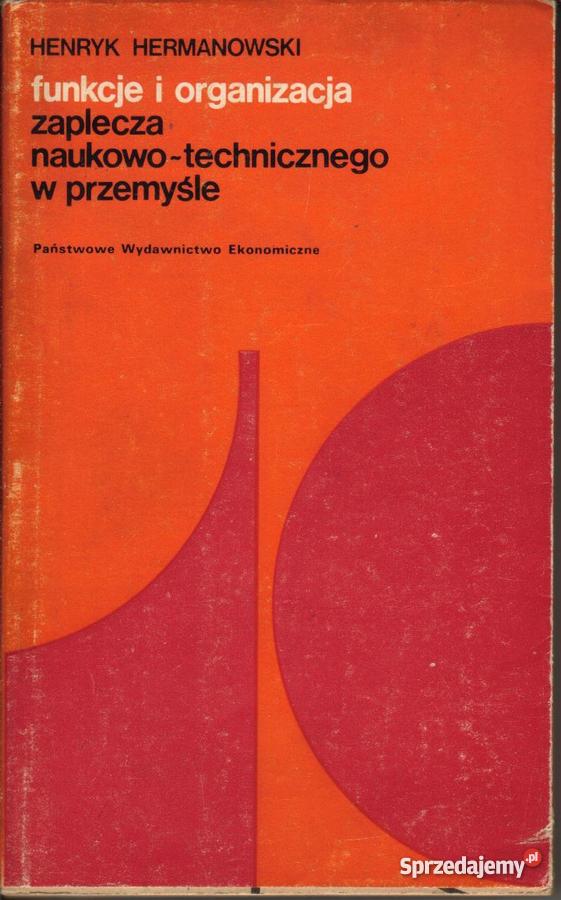 Funkcje i organizacja zaplecza naukowotechniczne