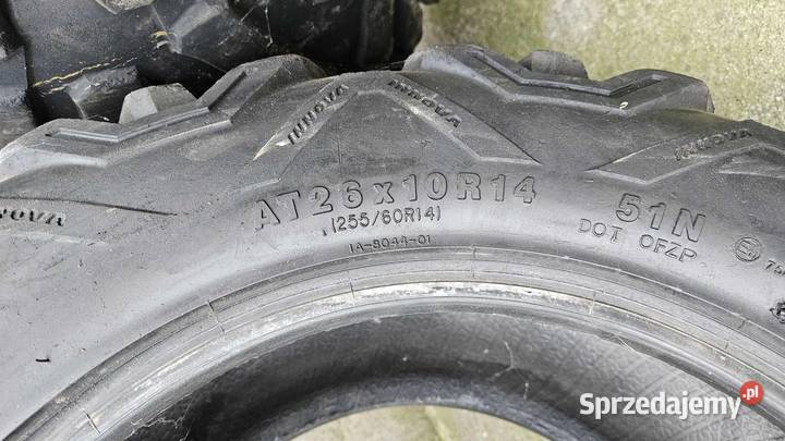 Opony do quada Innova AT26x10r14 25560r14 Słupca
