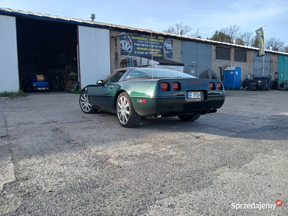 Corvette c4 1993r v8 57 40th regulowane zawieszenie Koluszki