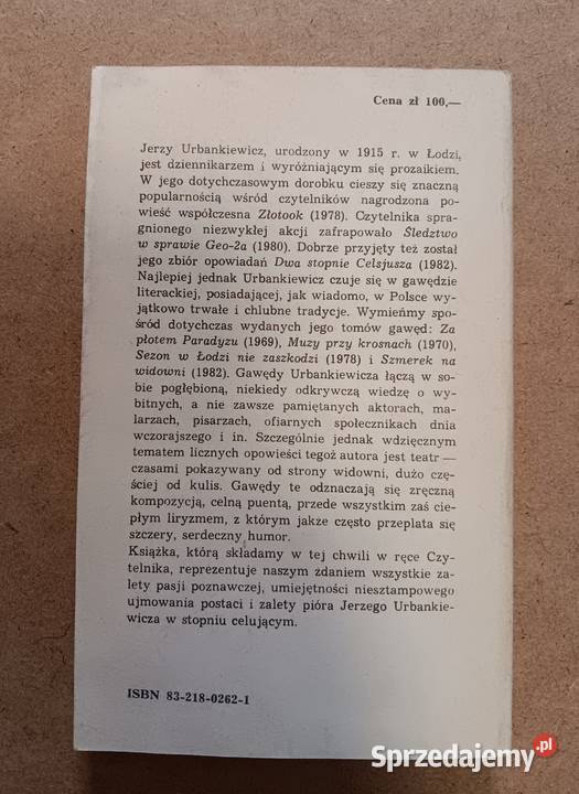 Jerzy Urbankiewicz Passepartout w ciepłym Białystok