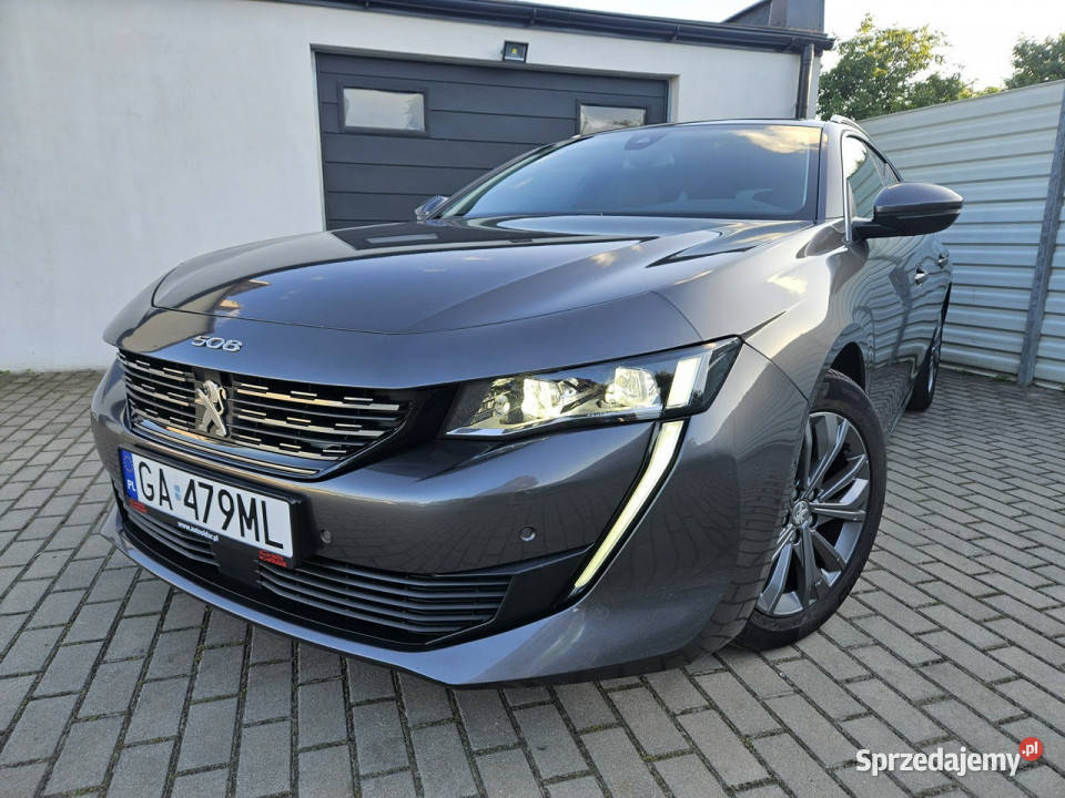 Peugeot 508 20 HDi 163 BEZWYPADEK wyposażony elektryczne lusterka Gdynia