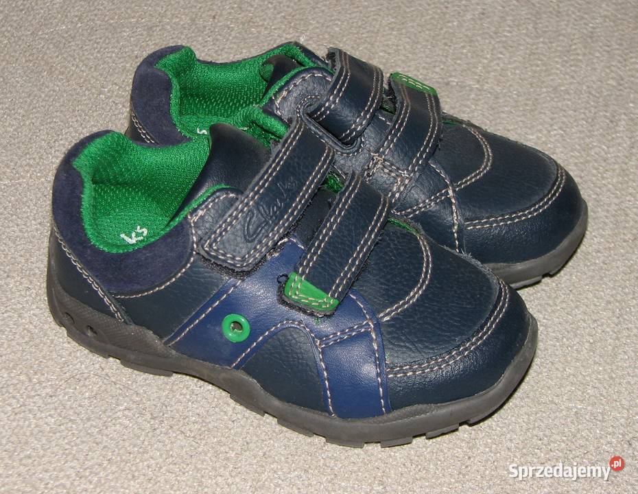 Clarks świetne półbuty świecące skóra 20