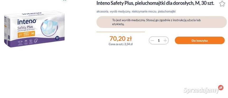 Pieluchomajtki 40 rozmiar M Luboń sprzedam
