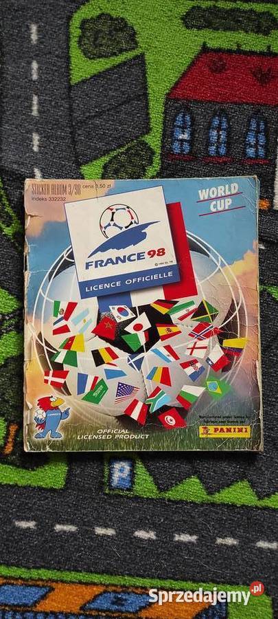 Album Fifa World Cup France 98 Panini Pozostałe małopolskie Oświęcim
