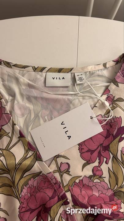 Nowa sukienka w kwiaty VILA rozmiar 38 M Szczecin