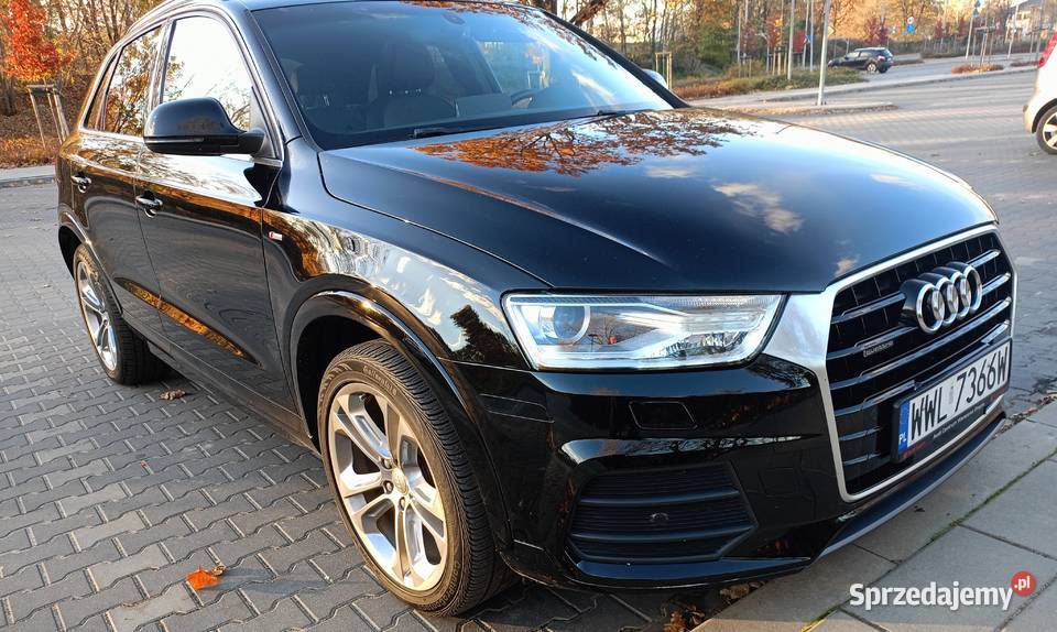 Audi Q3 Quatro Stan idealny modelowo 2017 automatyczna Kobyłka
