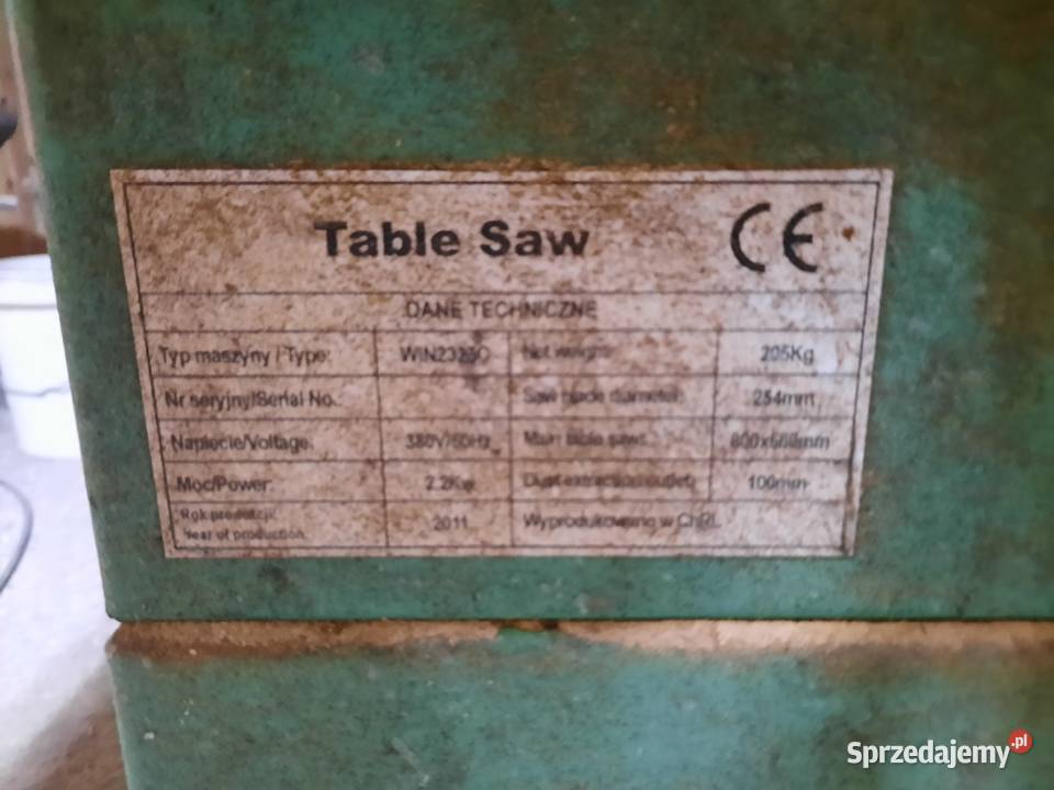 Piłakrajzega stołowa WIN2325C podlaskie