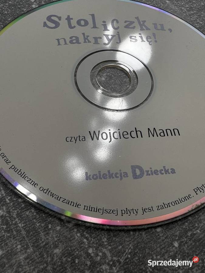 Płyta dzieci audiobook Stoliczku nakryj się Jasło