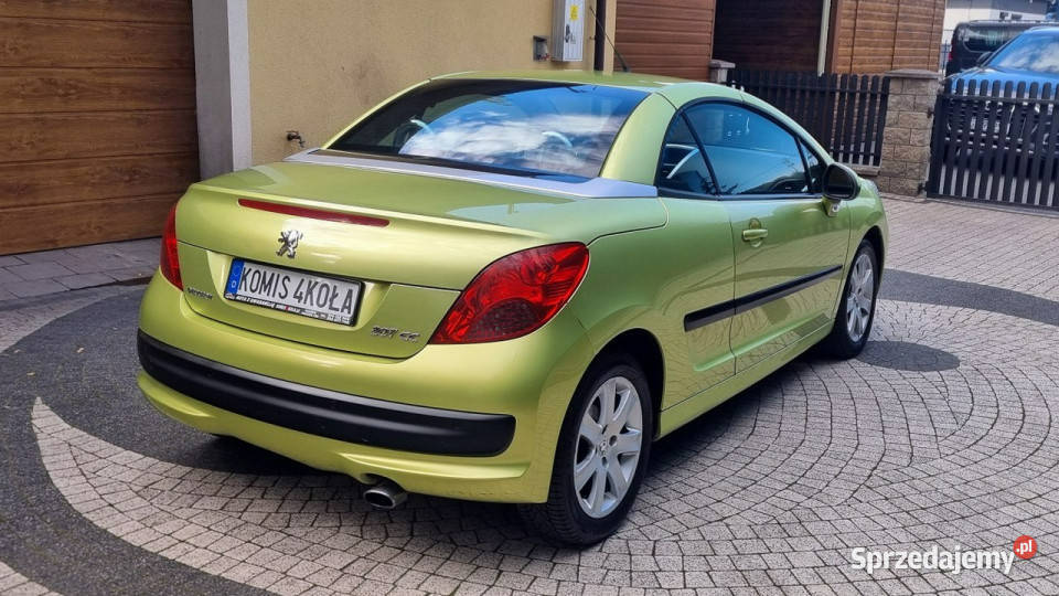 Peugeot 207 CC Cabrio Alu Klima GWARANCJA Zakup Płońsk