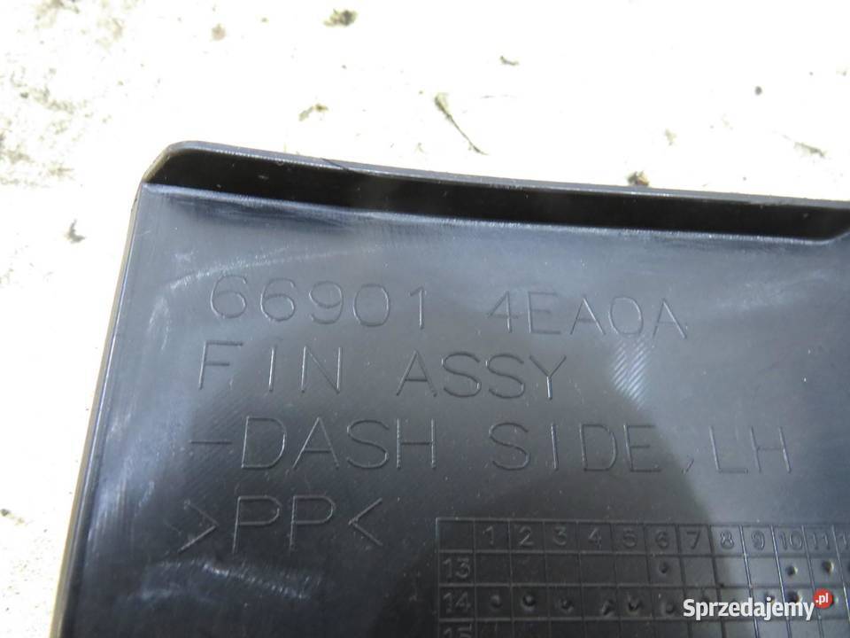 OSŁONA PROGU LEWY PRZÓD QASHQAI J11 669014EA0A