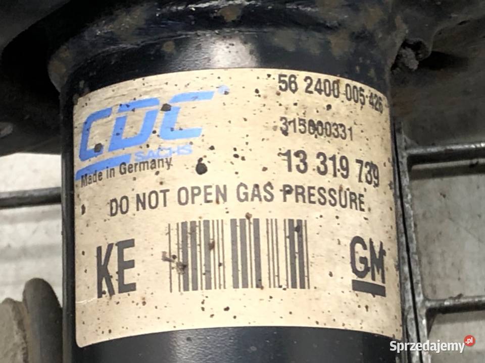 AMORTYZATOR LEWY PRZÓD SPRĘŻYNA IDS OPEL