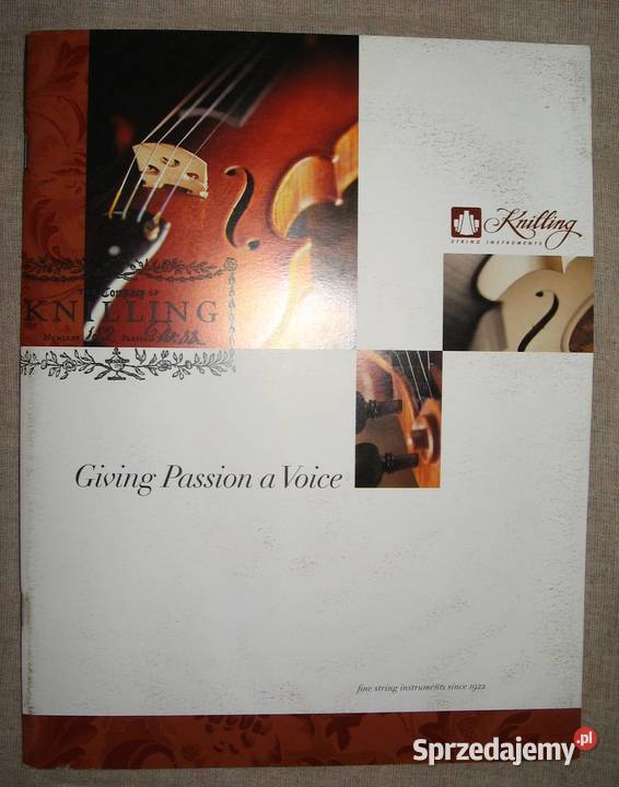 Knilling 2001 String Instruments catalog katalog