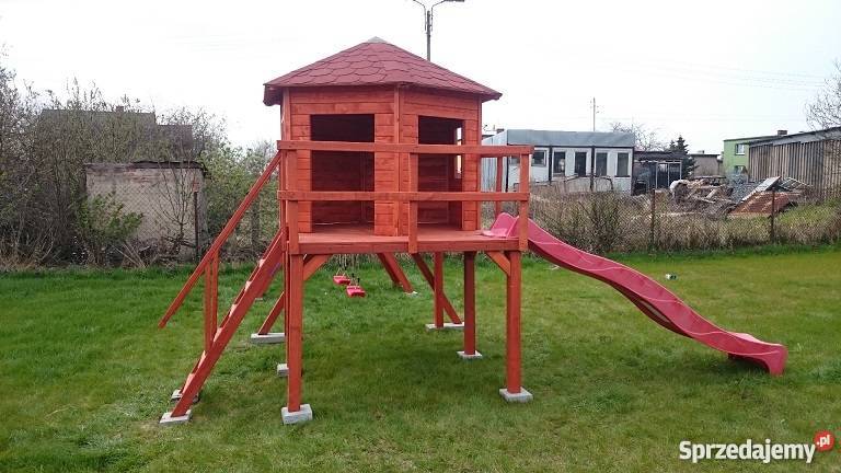 Domek dzieci Plac zabaw Łódź