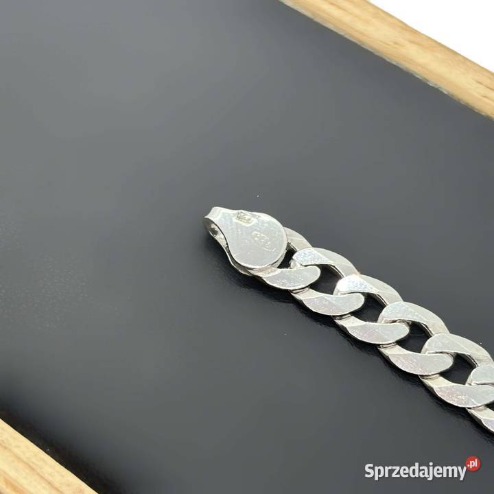 Srebrna Bransoleta Próby 925 1564g Długość 22 warmińsko-mazurskie Elbląg