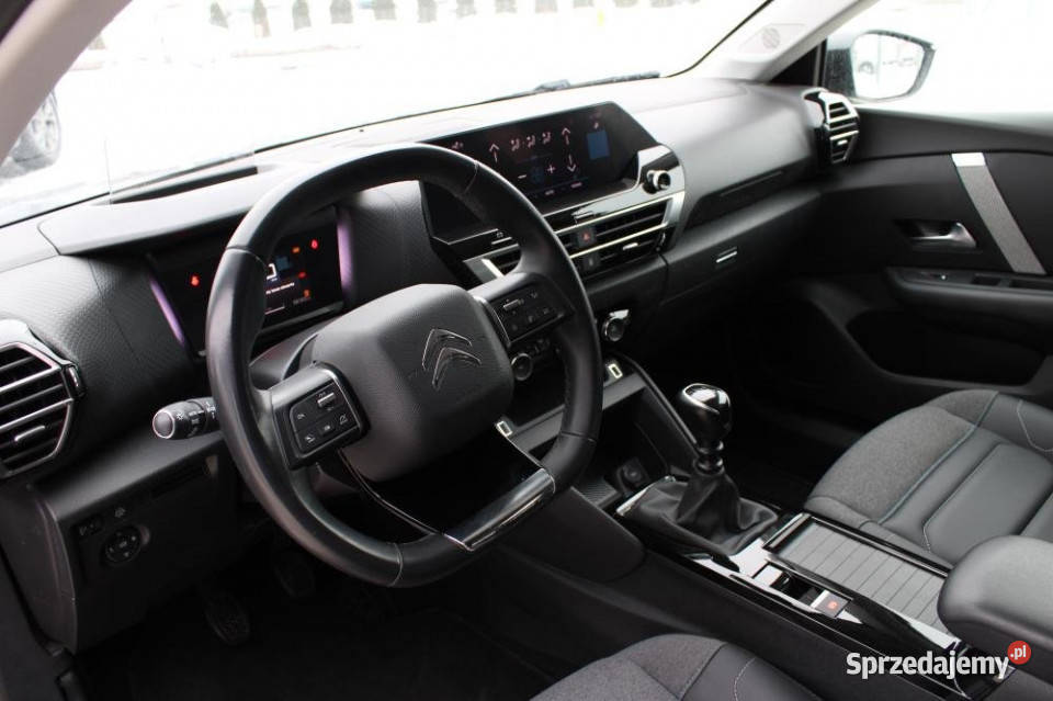 Citroen C4 2022r Salon Blis HUD Kamera CarPlay Gdańsk