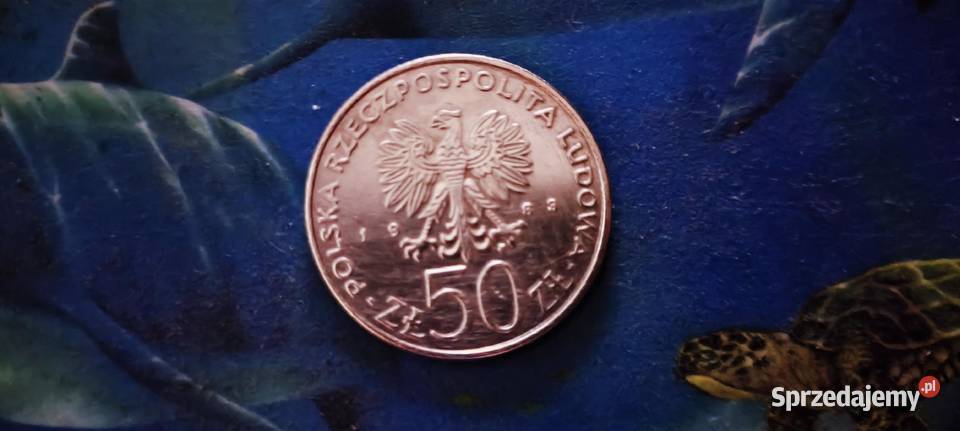 Monety PRL50 złotych Jan III Sobieski 1983 Gliwice