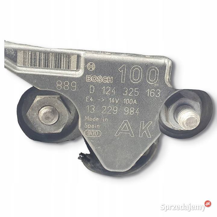 ALTERNATOR Opel Astra III H 18 16V 100A bosch lubelskie