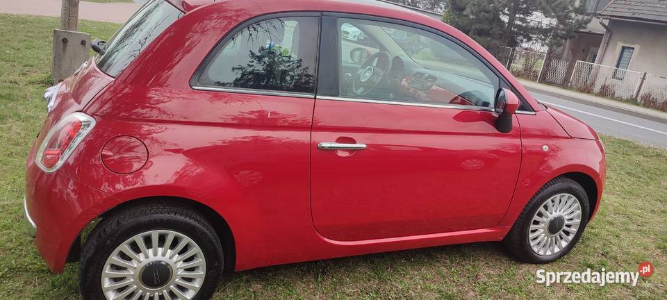 Fiat 500 12benzpanorama dach klimatyzacja Pszczyna