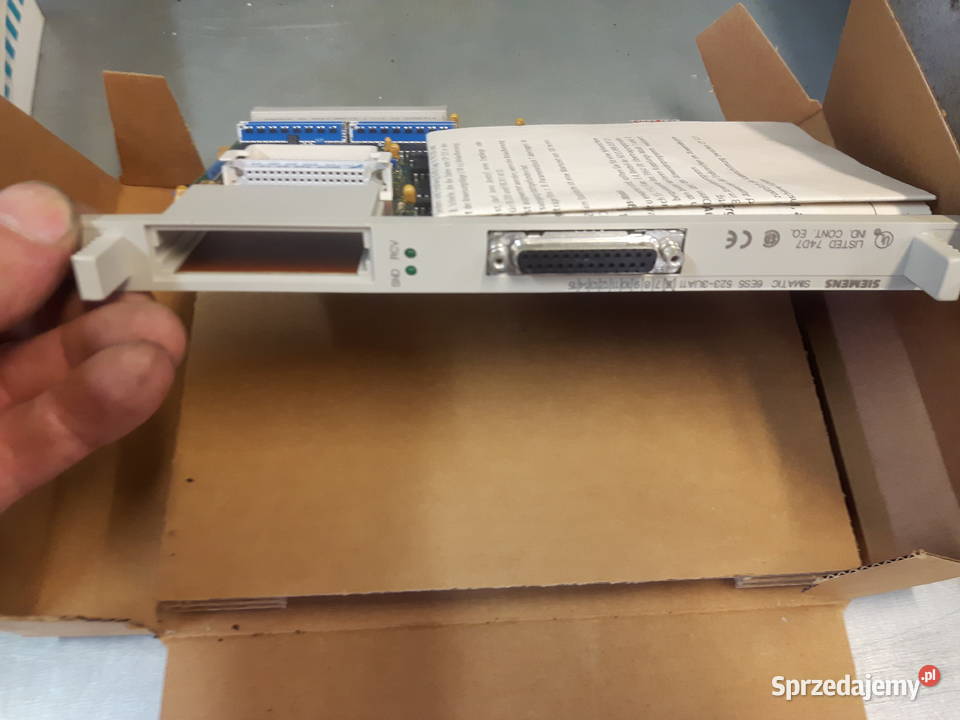 Siemens Simatic S5 CPU MODUŁ STEROWNIK Elektronika
