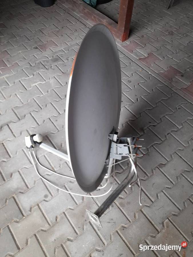 Antena z uchwytem i odbiornikiem Anteny Suskrajowice