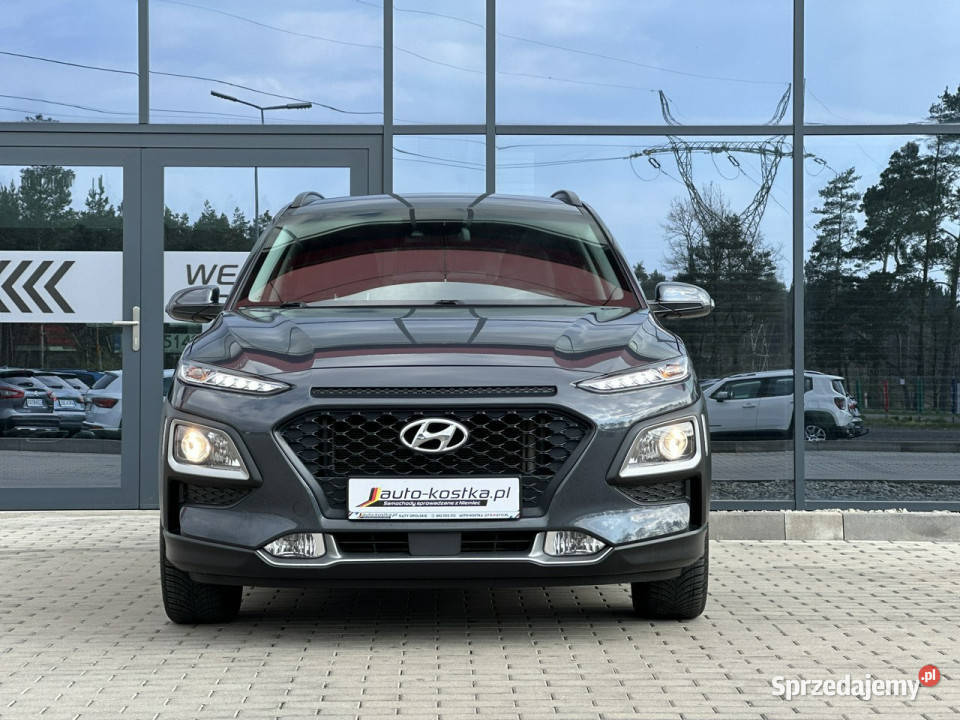 Hyundai Kona Alu Android Kamera Grzane fotele serwisowany w ASO Kąty Opolskie