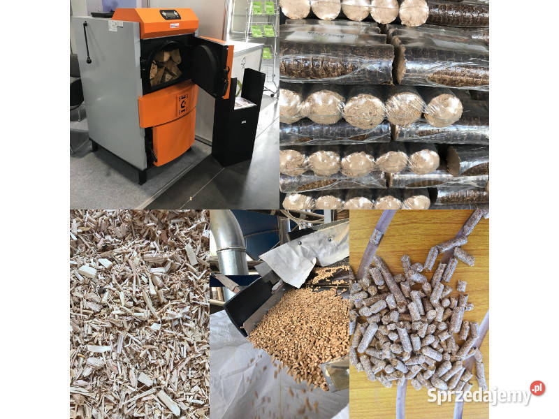 Kocioł piec na drewno zgazowane z powiększoną