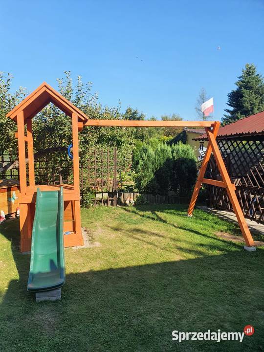 Drewniany domek dzieci sprzedam