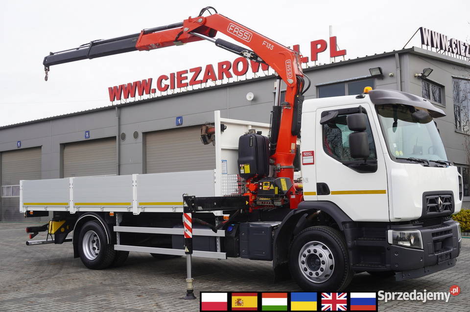 Renault C280 DTI 8 HDS Fassi 56 t Zasięg 8 m 280KM