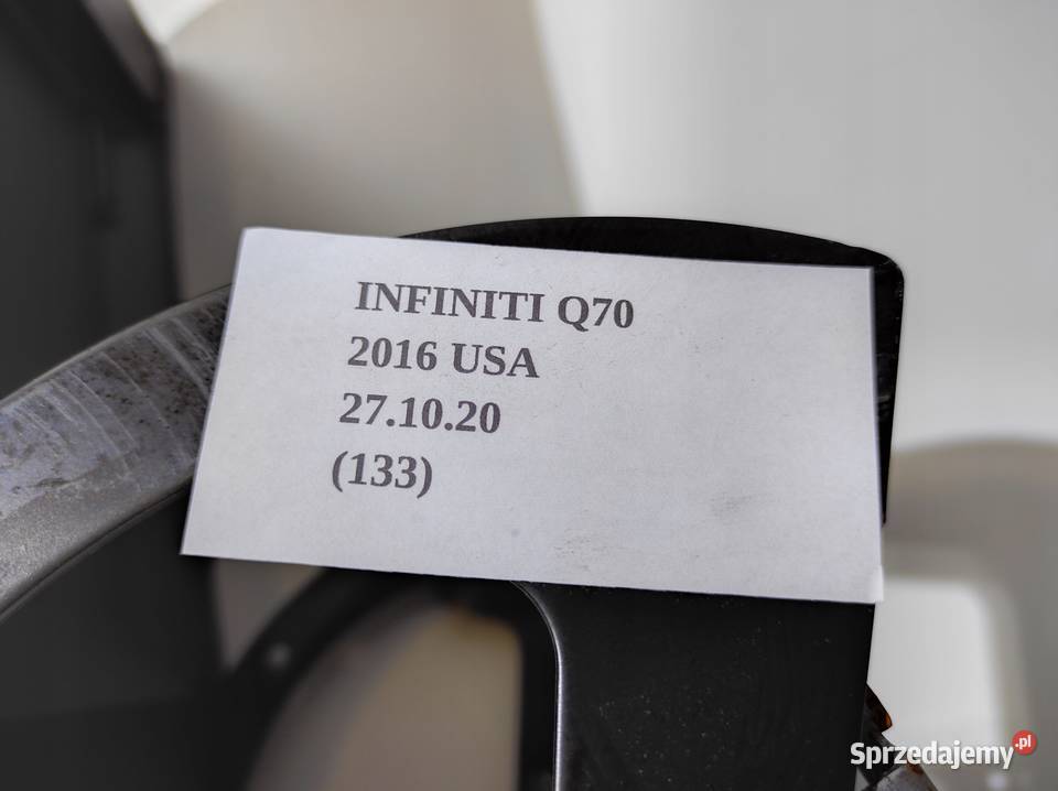 PODŁOKIETNIK TAPICERKA INFINITI Q70 M30d M37 M56 osobowe Nowy Tomyśl