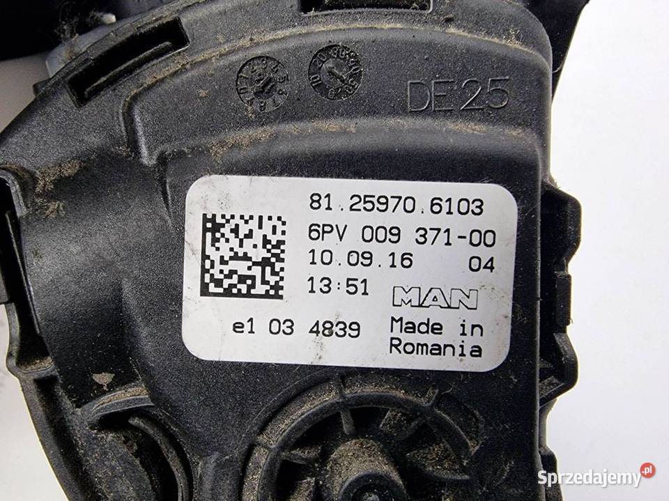 PEDAŁ MAN TGX 18440 81259706103 sprzedam