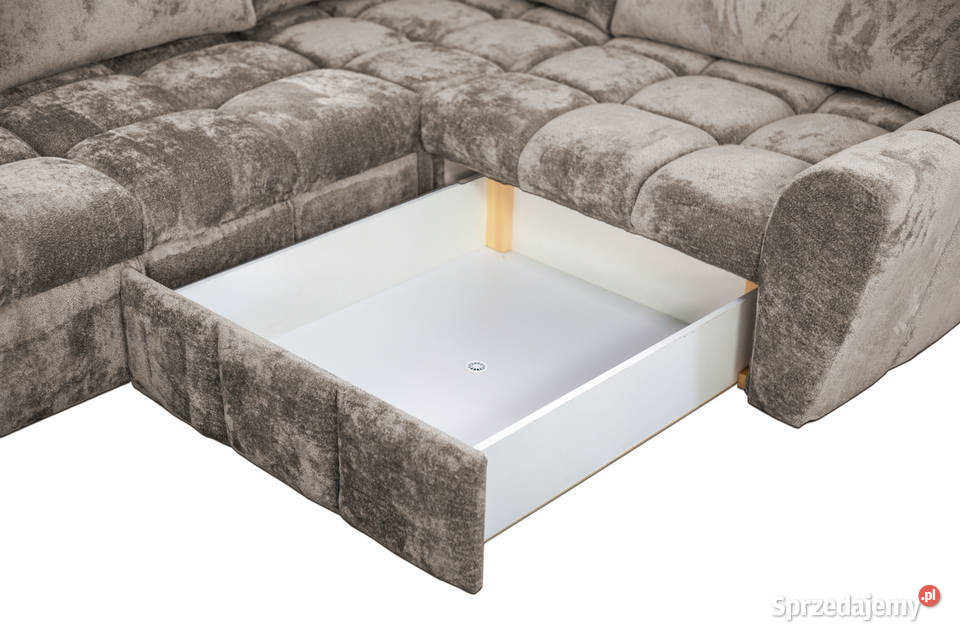 Duży narożnik Aurora IIRI wysuwane siedzisko dolnośląskie