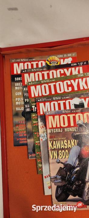 Czasopismo kolekcjonerskie motocykl 1995 komplet