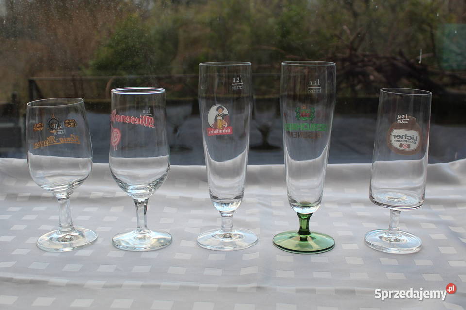 Pokale Szklanki Do Piwa Zestaw 5 Bielsko-Biała sprzedam