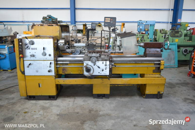 TOKARKA uniwersalna TUR 560E x 1500 z odczytami Głowno