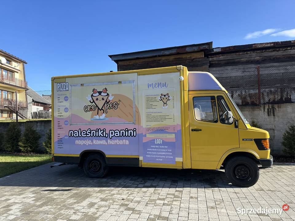Food truck mercedes kaczka gotowy do pracy małopolskie sprzedam