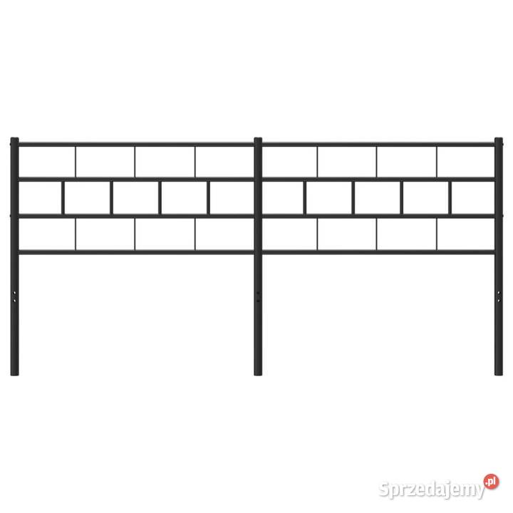 Metalowe wezgłowie czarne 180 WM355695 Warszawa