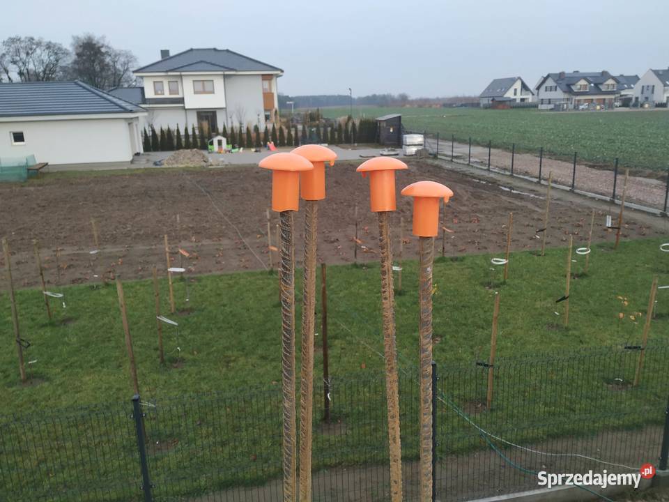 Osłonki na pręt zbrojeniowy BHP korek grzybek Katowice