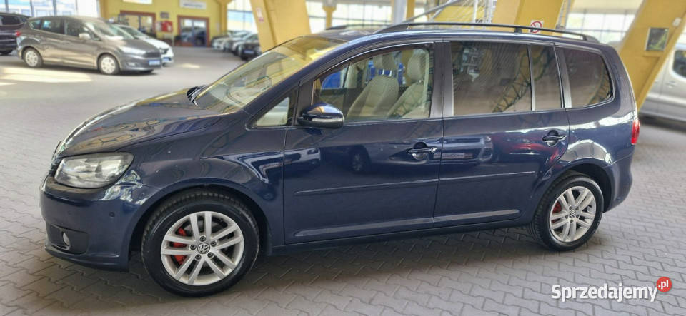 Volkswagen Touran 1 rej 20012 opis W podanej niebieski