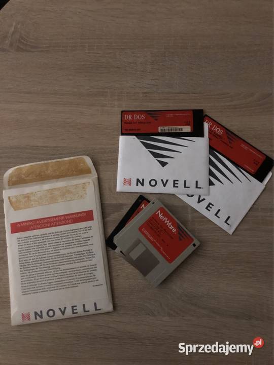 Program NetWare dyskietki 35 i 525 Pozostałe Chorzów